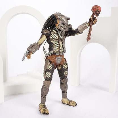 Filme Clássico NECA Ultimate Series Predador 7" Caçador da Selva vs Ovos Alienígenas PVC Boneco Articulado Colecionável