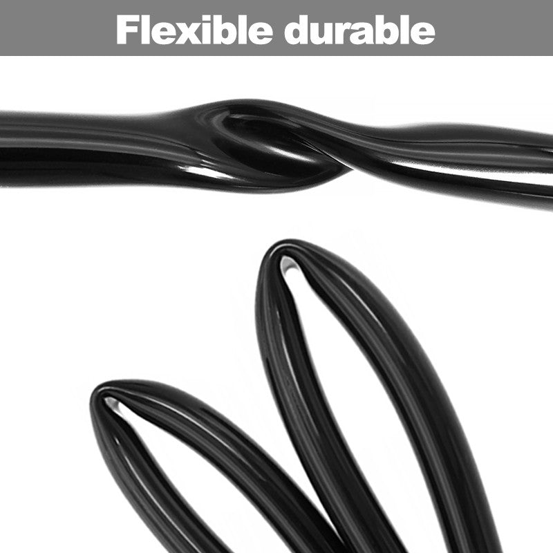 2/5M Mangueira de Borracha de Silicone Preta de Grau Alimentício ID 0.5 0.6 0.7 0.8 0.9 1 1.2 1.3 1.4 2 3 4 5 6 mm Tubo de Silicone Flexível Não Tóxico