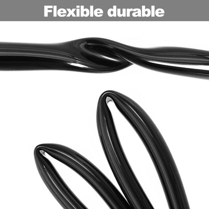 2/5M Mangueira de Borracha de Silicone Preta de Grau Alimentício ID 0.5 0.6 0.7 0.8 0.9 1 1.2 1.3 1.4 2 3 4 5 6 mm Tubo de Silicone Flexível Não Tóxico