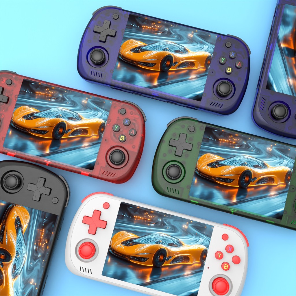 BOYHOM R36H PRO Retro Handheld Video Game Console Linux System 4.2 Inch IPS Screen R36HPROMAX Portable Pocket Video Player 64GB