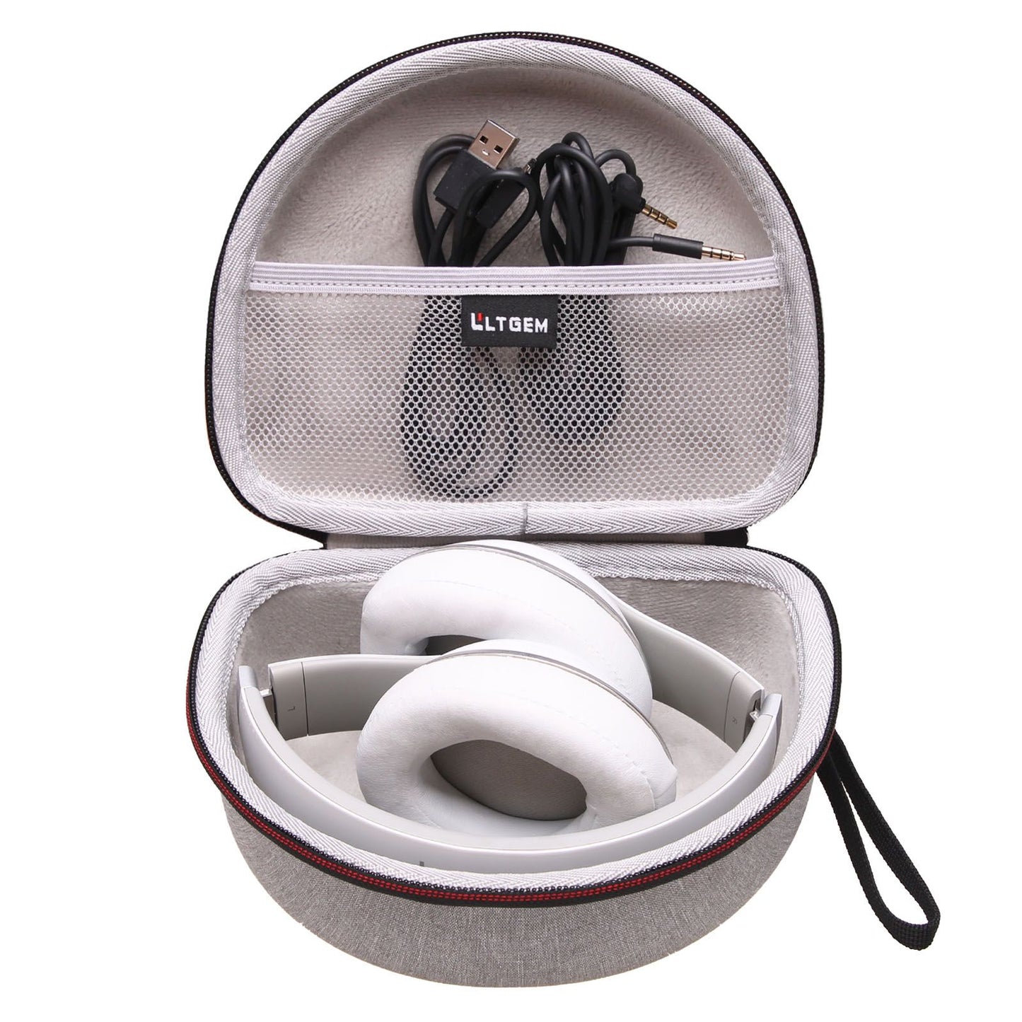 Estojo rígido EVA para fones de ouvido Bluetooth JBL Live 770NC/660NC/650BT/460NC e Tune 770NC/710BT/720BT/760NC, apenas o estojo
