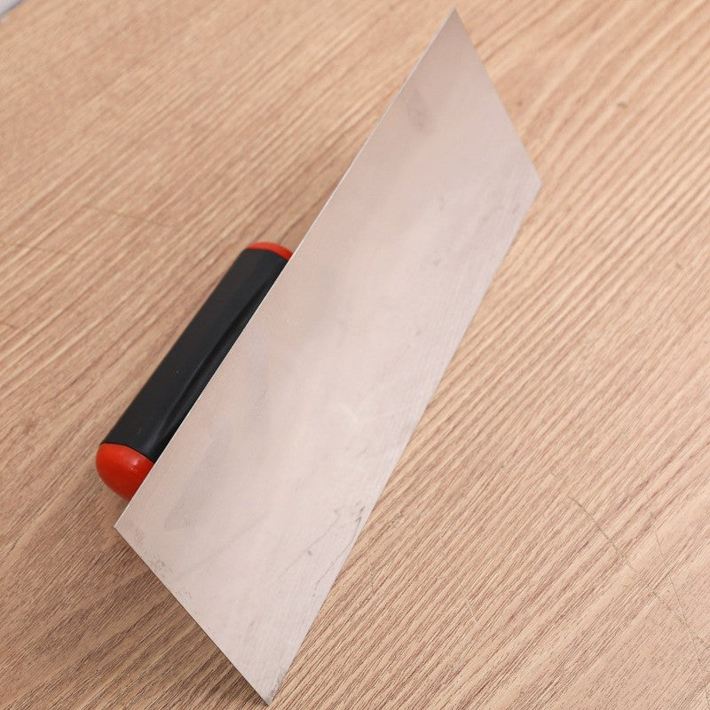 Desempenadeira Sem Prego, Aço Inoxidável, para Gesso e Cimento, Espátula para Raspagem, Acabamento de Construção, Ferramentas Profissionais de Revestimento