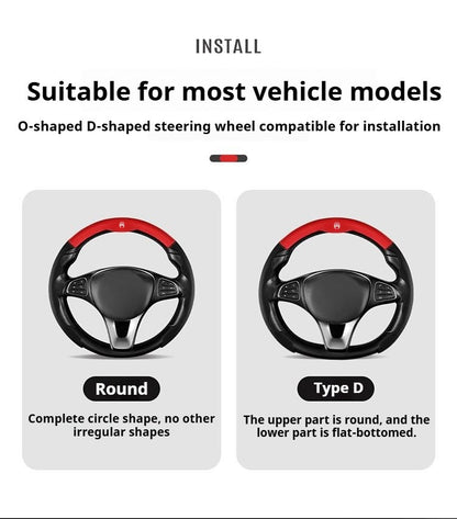 ABS Leather Car Steering Wheel Cover For Citroen C1 C2 C3 C4 C5 C6 C4L Berlingo Picasso Aircross Sega Ely See Auto Accessories