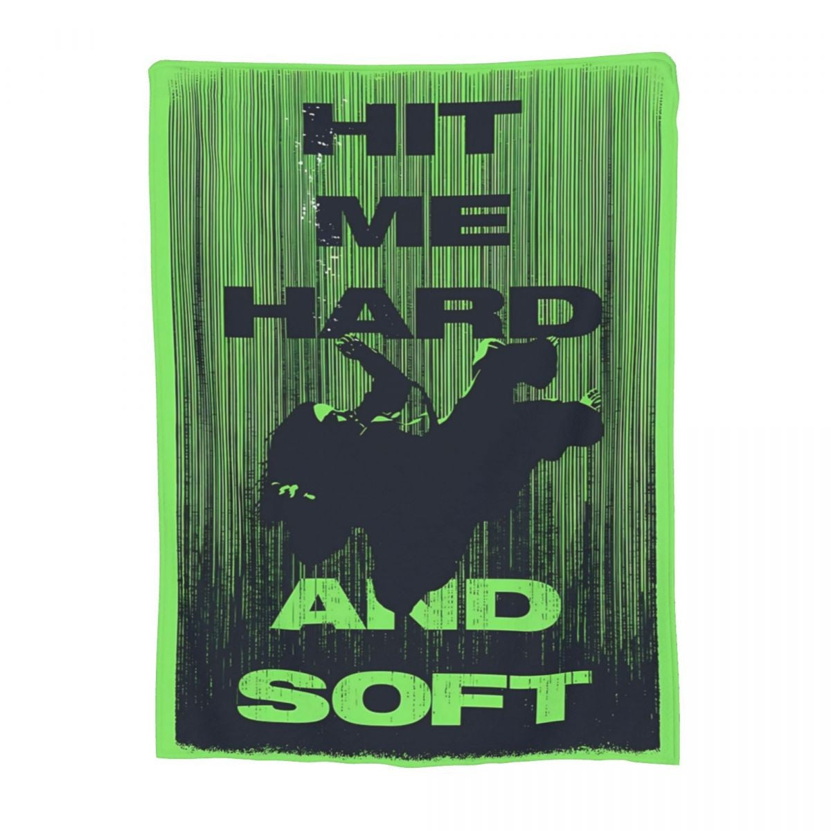 Manta de Lã Hit Me Hard And Soft Merch Billie Macia e Aconchegante para Carro e Quilt