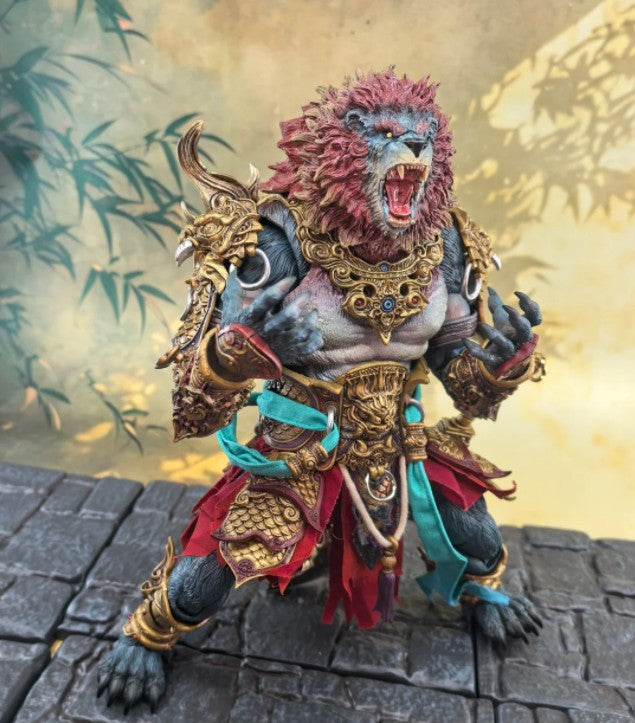 Fury Toys 1/12 Azure Lion Demon King Boneco de Ação Versão Dourada Versão Clássica Brinquedos de Modelo Colecionáveis Figuras de Enfeite de Mesa Presente