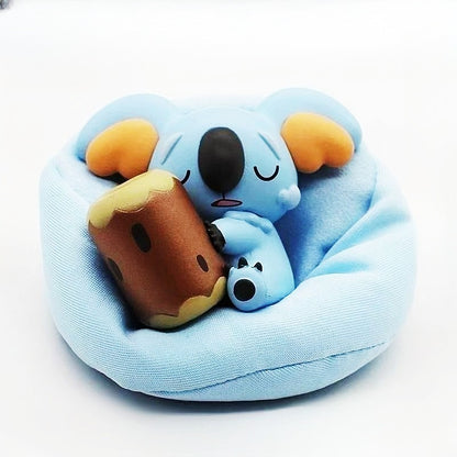 Pokemon Anime Pikachu Eevee Presente de Bolso Série Sonho Estrelado Pokémon Bonecos de Ação Bulbasaur Snorlax Modelo de Monstro Enfeites de Brinquedo