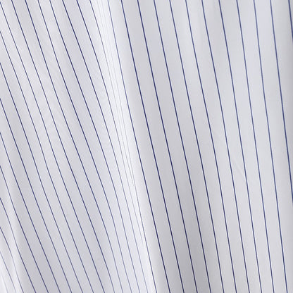 INCERUN Men Striped Shirt Lapel 3/4 Sleeve Oversize Casual Men Clothing Streetwear Korean Style Loose Fashion Tops Male Shirts