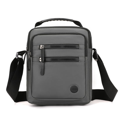 Fashionable Men's Crossbody Bag, Adjustable Shoulder Strap, Multiple Pockets, Business Bag, Commuting Bag, Daily Bag, Etc