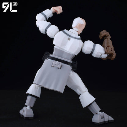 9L3D Sortudo 13 Invencível Menino Conquistador? Boneco de Ação Omni Impresso em 3D Modelo de Anime Articulado Colecionável Brinquedo Presente Fã