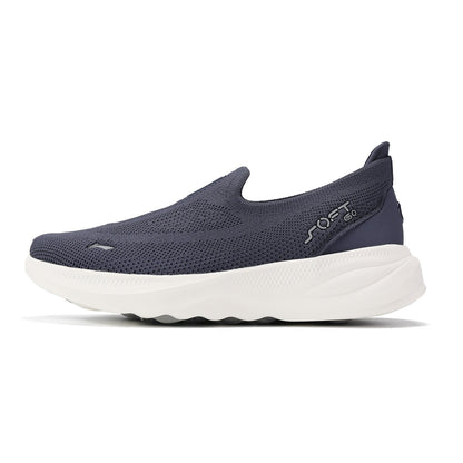 Li-Ning Women SOFT GO 2 KNIT Slip-on Casual Walking Shoes Breathable Cushion Flexible LiNing Comfortable Sports Sneakers AGLV018