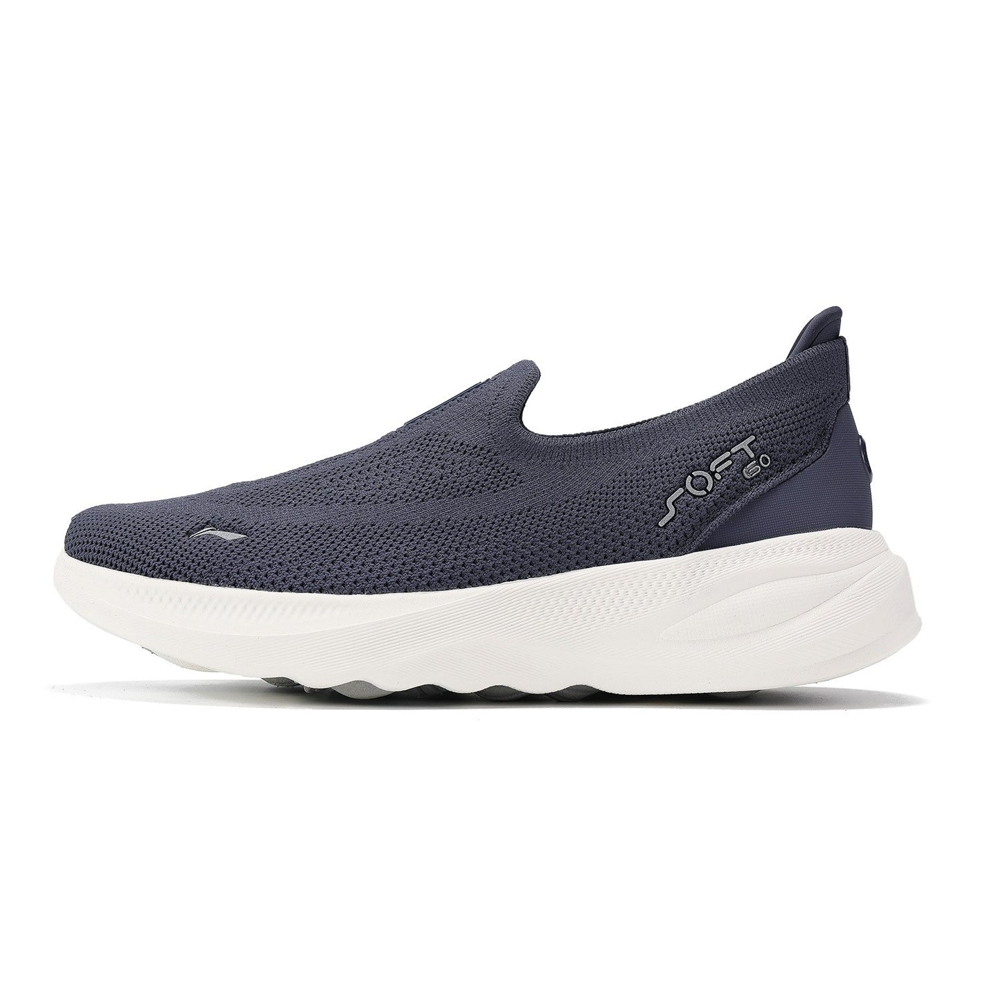 Li-Ning Women SOFT GO 2 KNIT Slip-on Casual Walking Shoes Breathable Cushion Flexible LiNing Comfortable Sports Sneakers AGLV018