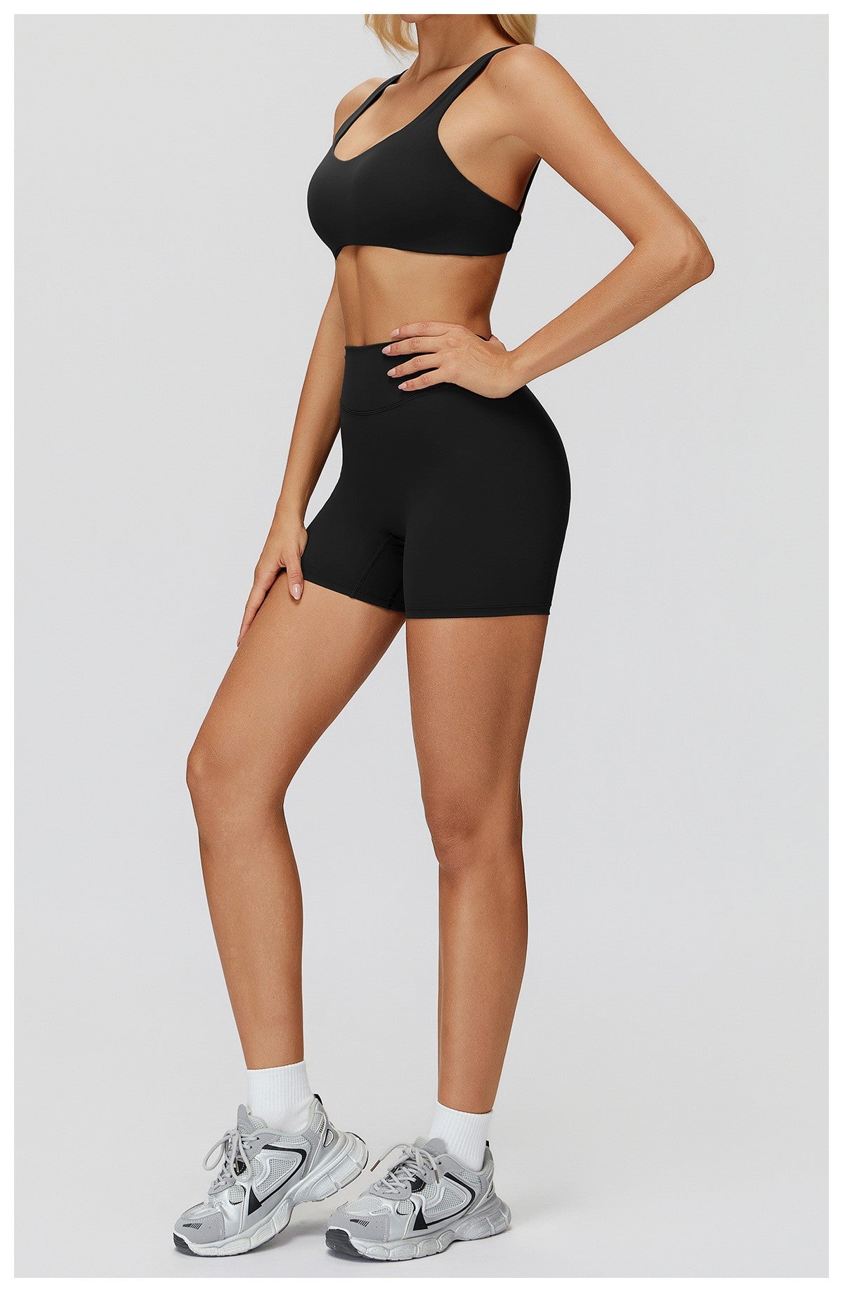 Yoga shorts, women's fitness shorts, running shorts, fitness shorts, gym push up exercise shorts, cycling shorts