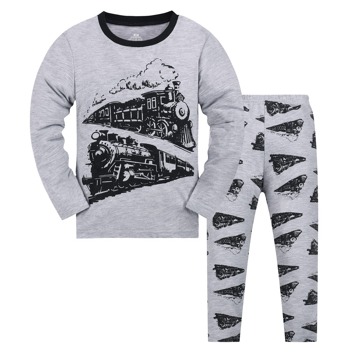 Boys Pajamas  Winter Long Sleeve Children Set Little Kids Pjs Sleepwear Size 2-9 year