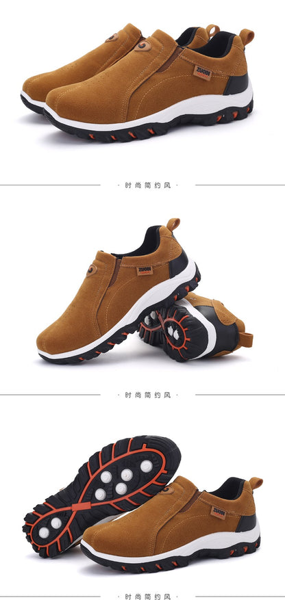 Men's Fashionable Casual Sports Shoes, Outdoor Walking and Hiking Shoes, Loafers, Comfortable Shoes, Lightweight, Plus Size38-50