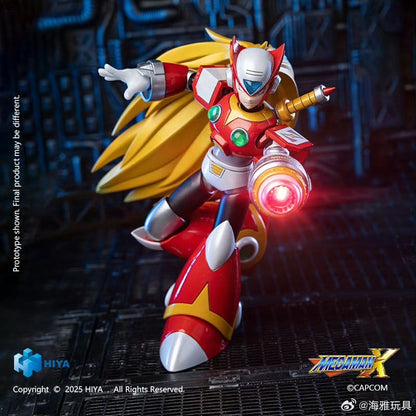 [Pré-Venda] 14,5CM HIYA Escala 1/12 5,7 Polegadas Action Figure Exquisite Basic Series Mega Man X Series Zero Anime Toy