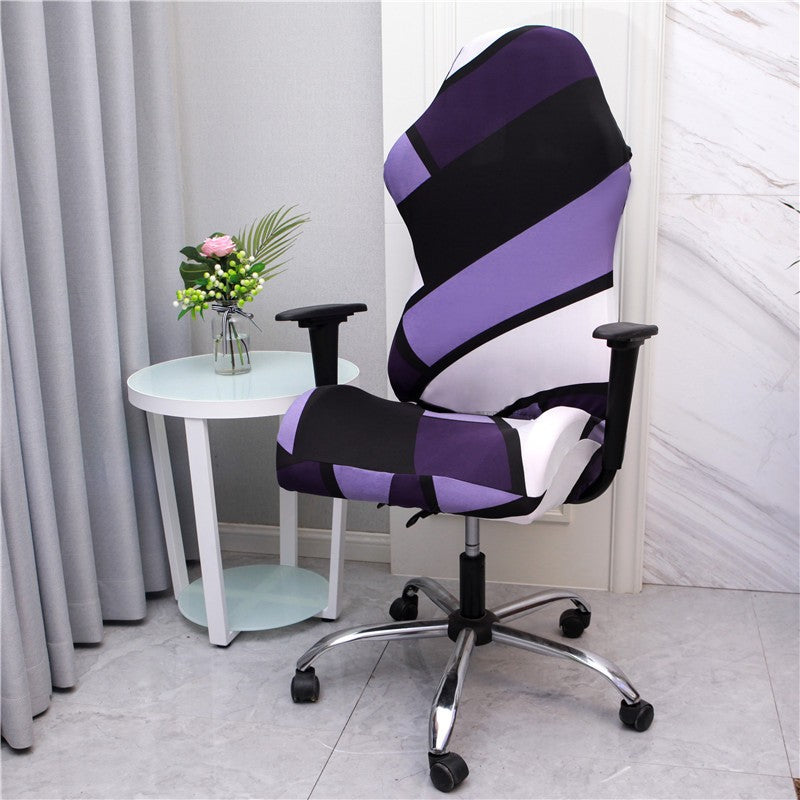 Gaming Chair Covers Elastic Spandex Office Staff Rotating Lift Home Armchair Protector E-sports Computer Seat Cases silla gamer