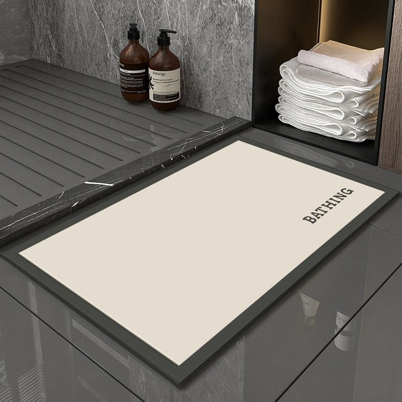 Quick Dry Bath Mats Super Absorbent Rug Bathroom Non Slip Bath Rug Toilet Carpet Front Entrance Door Mat Tapetes De Baño