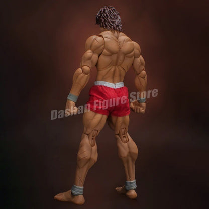 ST Baki Hanma Filho de Ogro Boneco de Ação Hanma Yuujiro Estatueta Ko Luta PVC Coleção Anime Yujiro Figuras Modelo Brinquedos Presentes