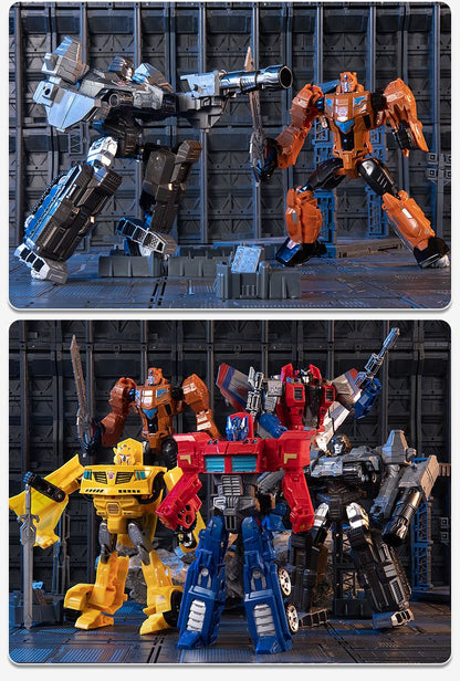 WEIJIANG NOVO 20CM Transformação Anime Boneco de Ação Brinquedos de Filme Plástico ABS Robô Carro Avião Tanque Legal Modelo Presente para Meninos