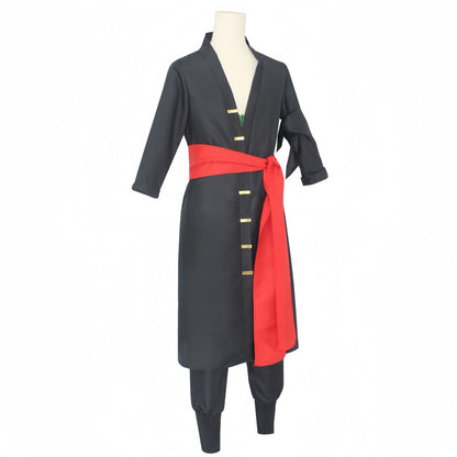 Fantasia Wano Country Roronoa Of Zoro Cosplay Kimono Anime Pirate Disfraz Costume Men Male Halloween Carnival Party Clothes