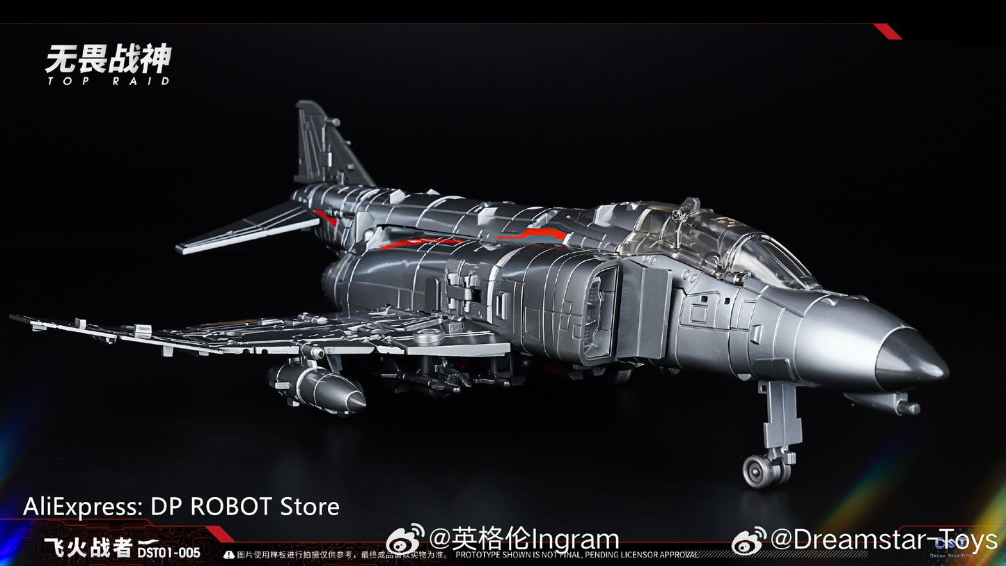 ?The Last One?EM ESTOQUE AGORA Dream Star Toys DST01-005 DST01005 F4 Fireflight Fighter Jet Superion Bonecos de Ação