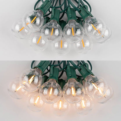 Outdoor Light Cable EU 220V US 110V String Light Wire E12 Sockets C7 Lamp Base Connectable Party Wedding Decor Street Garland