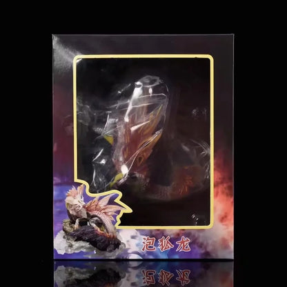 Figura de Dragão de Jogo Monster Hunter de 17CM Mizutsune Zinogre Monstros Nergigante Iceborne Velkhana Zinogre Figura de Ação de PVC Brinquedo