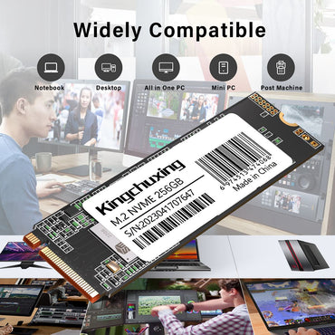 Kingchuxing SSD M2 512GB NVME SSD 1TB 128GB 256GB ssd M.2 2280 PCIe Hard Drive Disk Internal Solid State Drive for Laptop