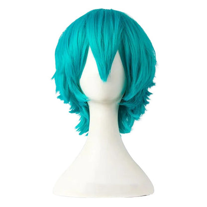 Cosplay wig with upturned hair ends and a wolf tail short hair style to choose from Synthetic fiber wig