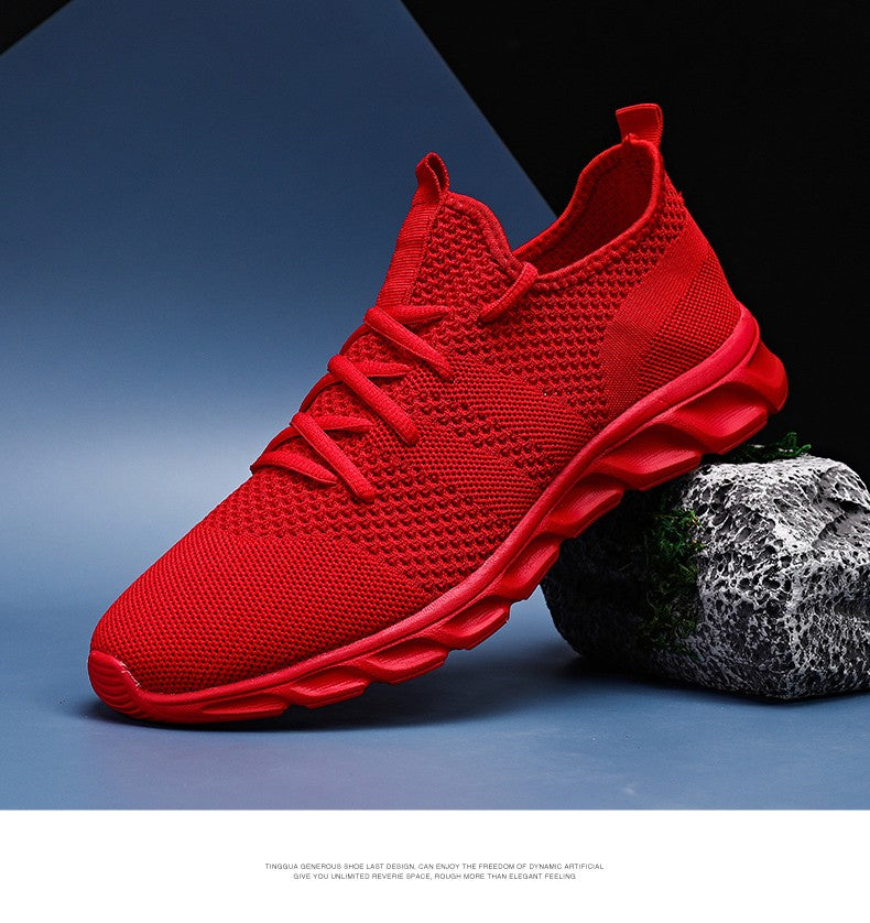 Oferta Imperdível Tênis Masculino Leve de Corrida Confortável Respirável Casual Antiderrapante e Resistente ao Desgaste Tênis Esportivo Masculino para Caminhada