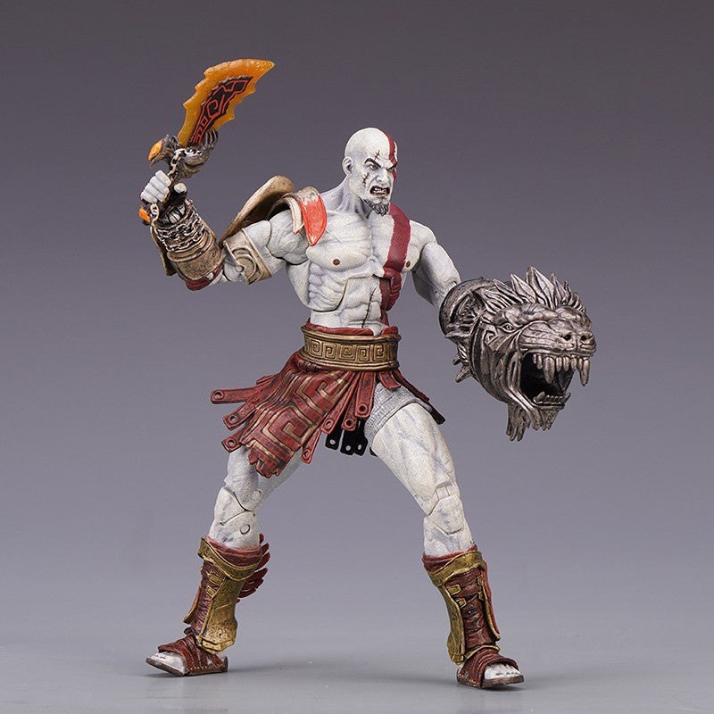 NECA God of War Ghost of Sparta Kratos Boneco de Ação 18cm PVC Coleção Articulada Jogo Ultimate Kratos Estatueta Modelo Brinquedos Presentes