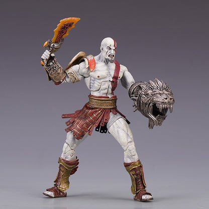 NECA God of War Ghost of Sparta Kratos Boneco de Ação 18cm PVC Coleção Articulada Jogo Ultimate Kratos Estatueta Modelo Brinquedos Presentes