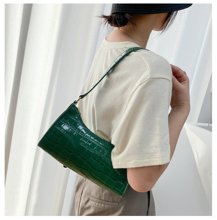 Fashion Exquisite Shopping Bag Retro Casual Women Totes Shoulder Bags Female Leather Solid Color Chain Handbag for Women 2024