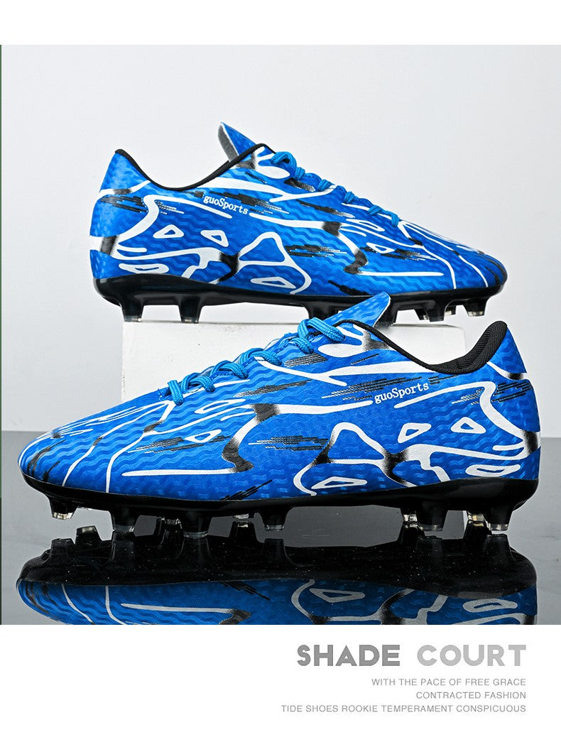 Unisex Youth Soccer Cleats Lightweight Football Shoes for Match Training Enhanced Grip Durable FG TF Comfortable Breathable
