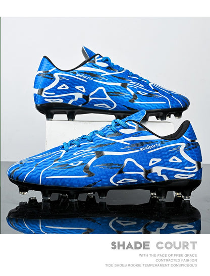 Unisex Youth Soccer Cleats Lightweight Football Shoes for Match Training Enhanced Grip Durable FG TF Comfortable Breathable