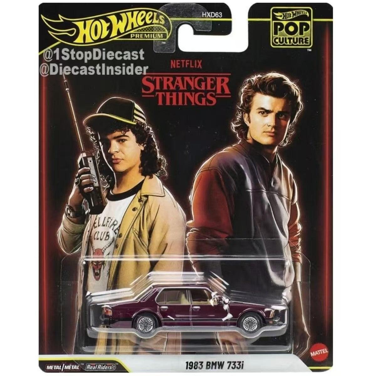 2026 Mattel New Original Hot Wheels Hxd63 Entertainment Culture Series Nissan Gtr Godzilla Stranger Things Bmw Lincoln Alloy Car Model Die-Cast Model Boy Toy Holiday Birthday Gift