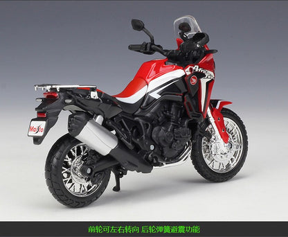 Maisto 1:18 Honda Africa Twin Dct Modelo de Liga de Motocicleta Simulada