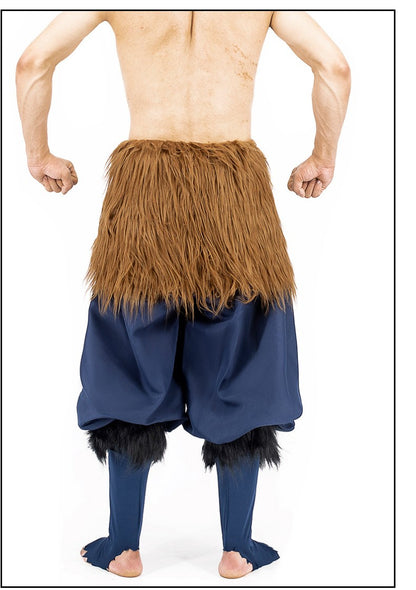 Halloween Anime Carnival Inosuke Cosplay Costume Wild Boar wig Japanese Style Sandals Adult Masquerade Birthday Party Costumes