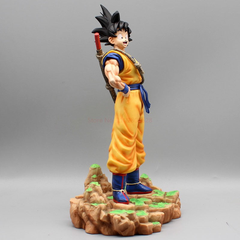 Dragon Ball Dream Super Saiyajin Son Goku Nuvem Voadora Estátua Colecionável Action Figure Modelo Anime Enfeites Brinquedo Presente