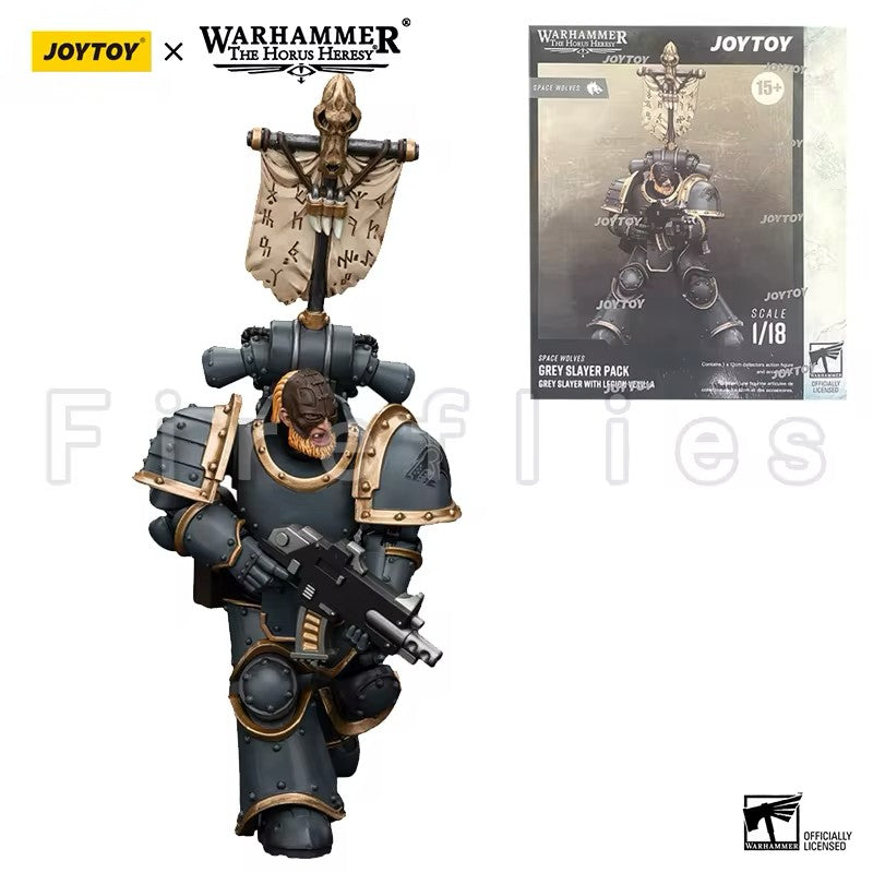 1/18 JOYTOY Action Figure 40K The Horus Heresy Space Wolves Figures And Mechas Logan Ghostwolf Anime Model Toy