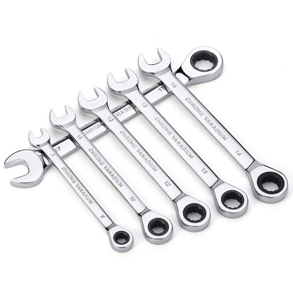 1 Chave Combinada Catraca Métrica Ferramenta Multiuso Chave Catraca Conjunto de Ferramentas Chave Universal Ferramentas para Reparação Automotiva