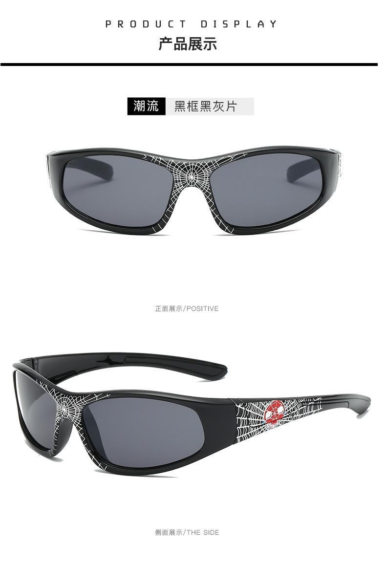 Spiderman Sunglasses Plastic Toys Children'S Marvel Avengers Figure Spider-Man Cartoon Fashion Sunglasses Kids Cute Goggle Gifts