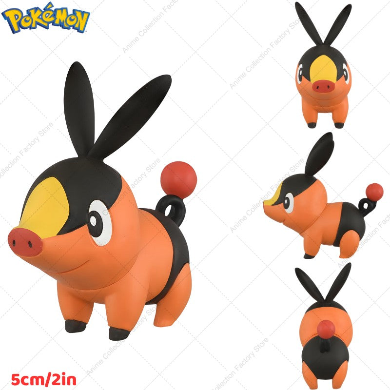 100% Original Takara Tomy Pokemon Figure Toys Chikorita Totodile Tepig Mega Metagross Charizard X PVC Figurine Model Dolls Gifts