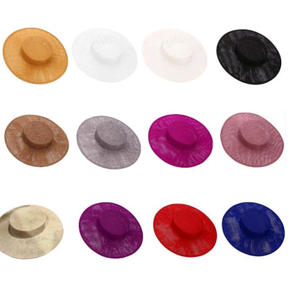 Base de Fascinator Elegante Versátil Acessório de Cabelo Adequado para Chapéu de Evento Feminino e Chapéu Faça Você Mesmo de Ocasião Eleva o Seu Visual
