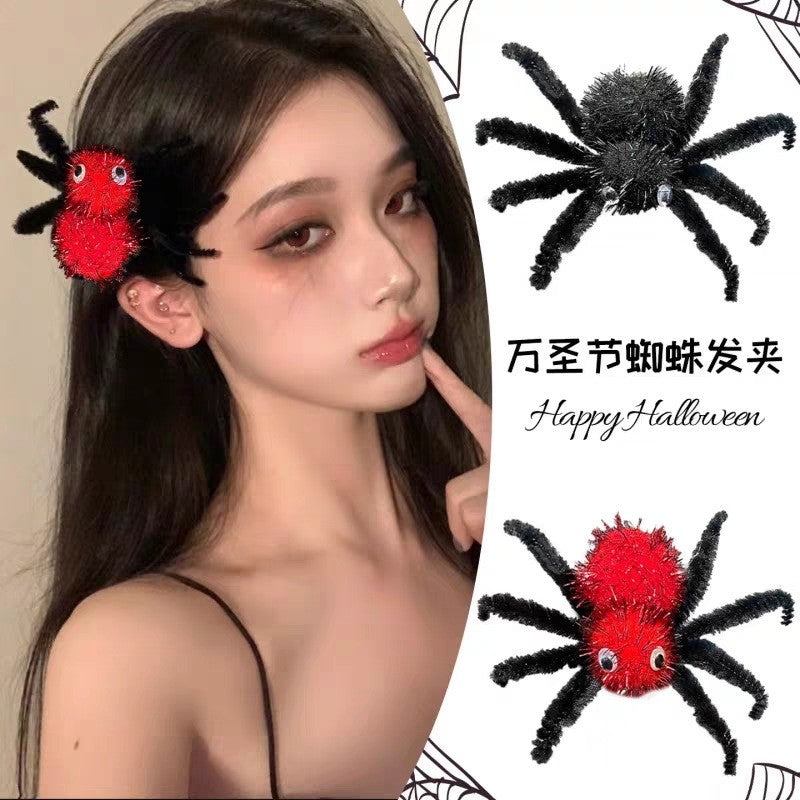 Halloween Hair Pins Party Hair Accessories Spider Hairband Halloween Decorations 2026 Day of The Dead Party Favors Gifts