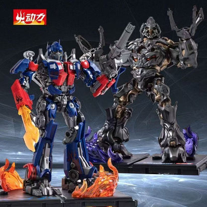 Boneco de Ação do Filme Transformation Op Comandante Bumblebee Mirage Scourge Montagem com Luz