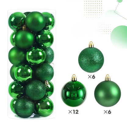 3/4cm Christmas Ball Hanging Christmas Tree Ornament for Home Indoor Decor New Year 2026 Navidad DIY Christmas Decoration Gifts