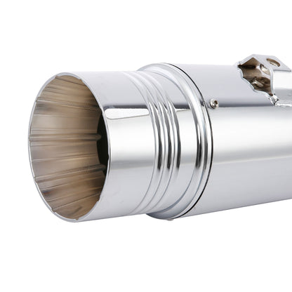 Motorcycle 4" Slip-on Mufflers Exhaust Pipes For Harley Touring Electra Street Glide 1995-2016