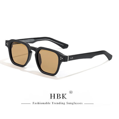 Óculos de Sol Punk HBK Fashion para homens Óculos de Sol Quadrados Clássicos Esportes ao Ar Livre Festa Férias Viagem Condução Pesca Óculos