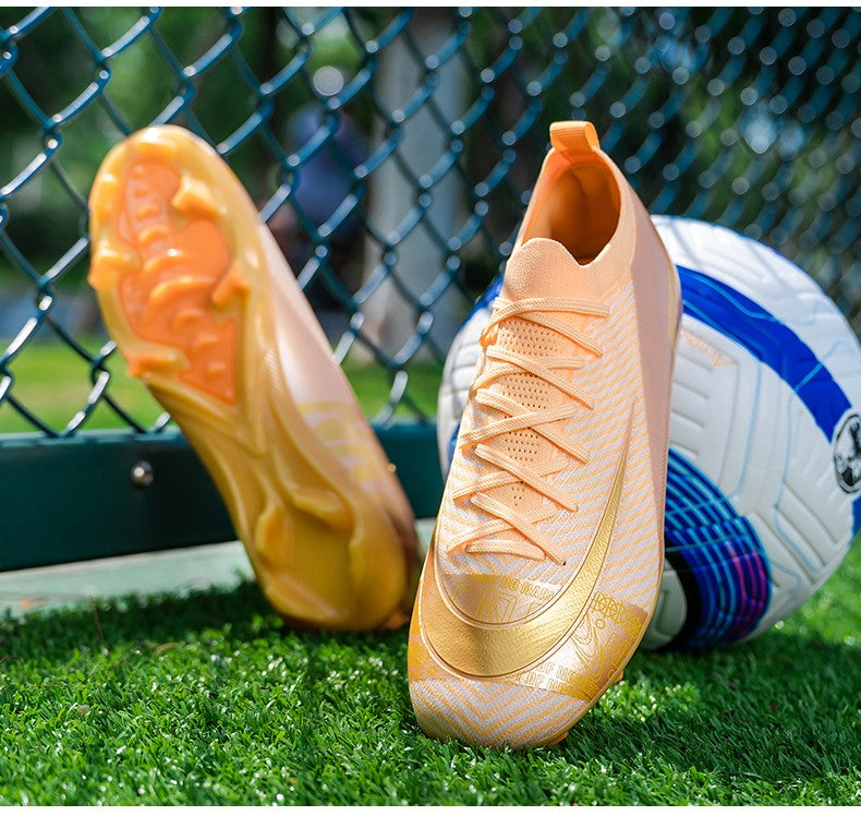 New Men Soccer Shoes TF/FG Society Match Cleats Football Field Boots Indoor Professional Training Original Women Football Shoes
